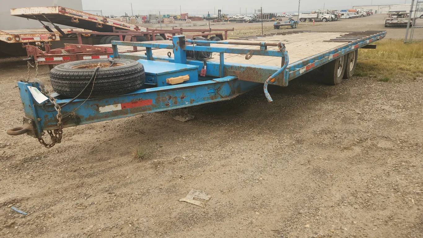 2011 PJ Trailers T/A 22 Pintle Hitch Equipment Trailer