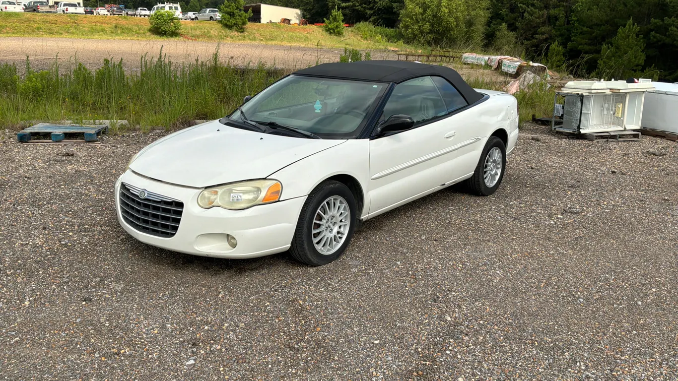 2005 CHRYSLER SEBRING CAR VIN: 1C3EL55R35N705021