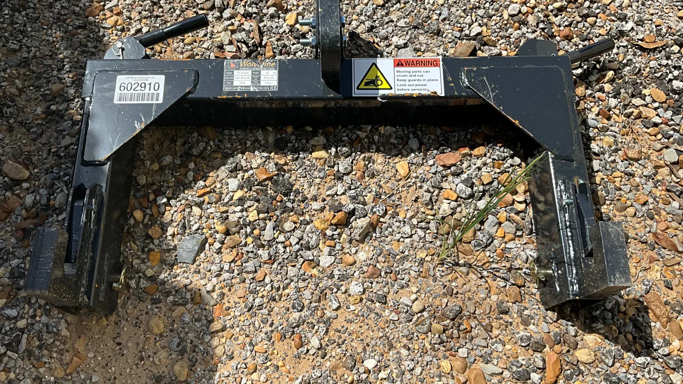 2026 WOLVERINE TR-26-01C SN: ZW-00128 QUICK HITCH