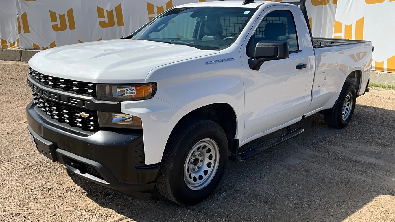 2021 CHEVROLET SILVERADO 1500 WT REGULAR CAB 4X4 PICKUP VIN: 3GCNYAEK0MG329863