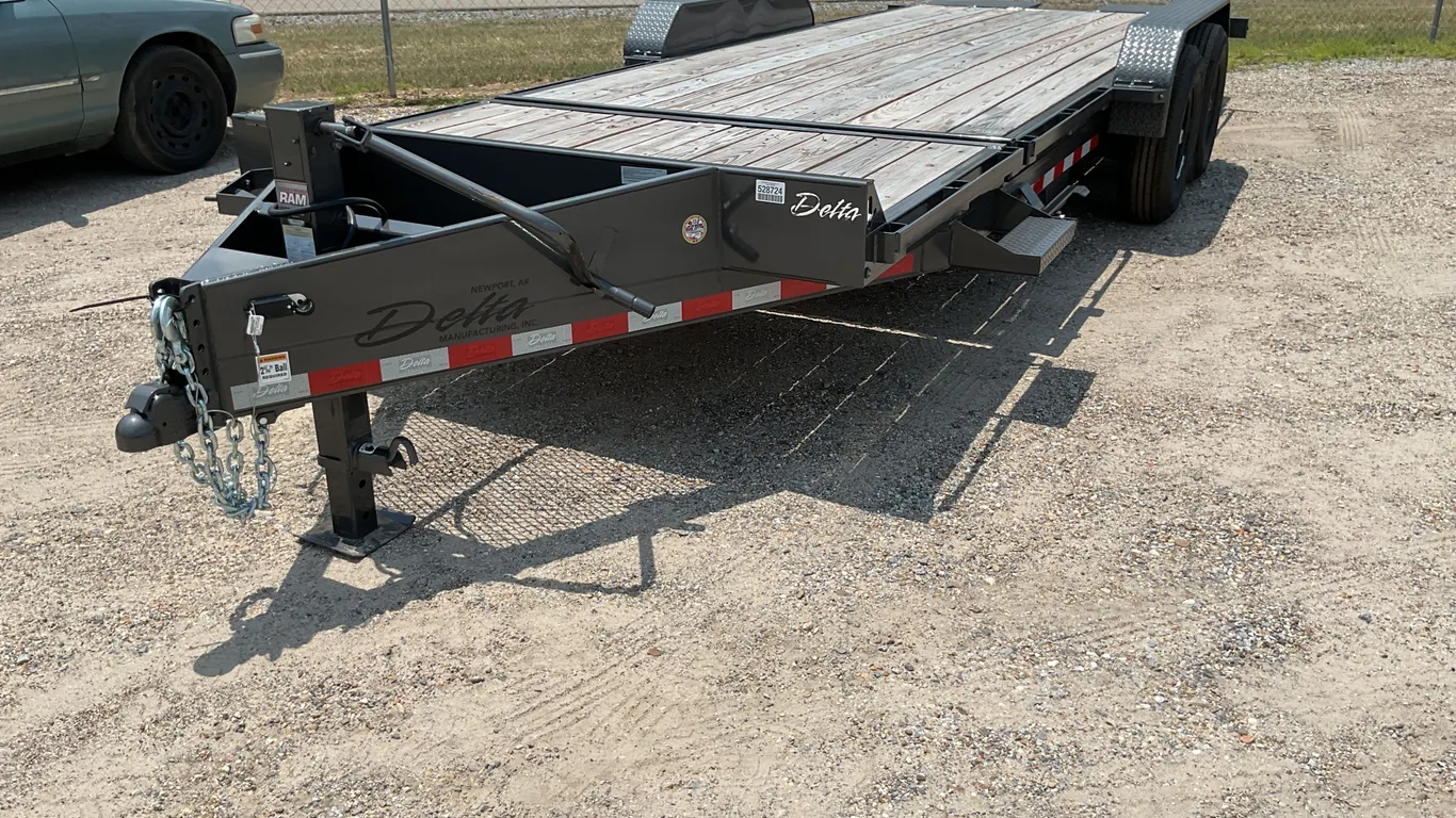 UNUSED 2026 DELTA MANUFACTURING, INC. 27TB TILT TRAILER 8'X20' VIN: 4MWBT2023TN073439