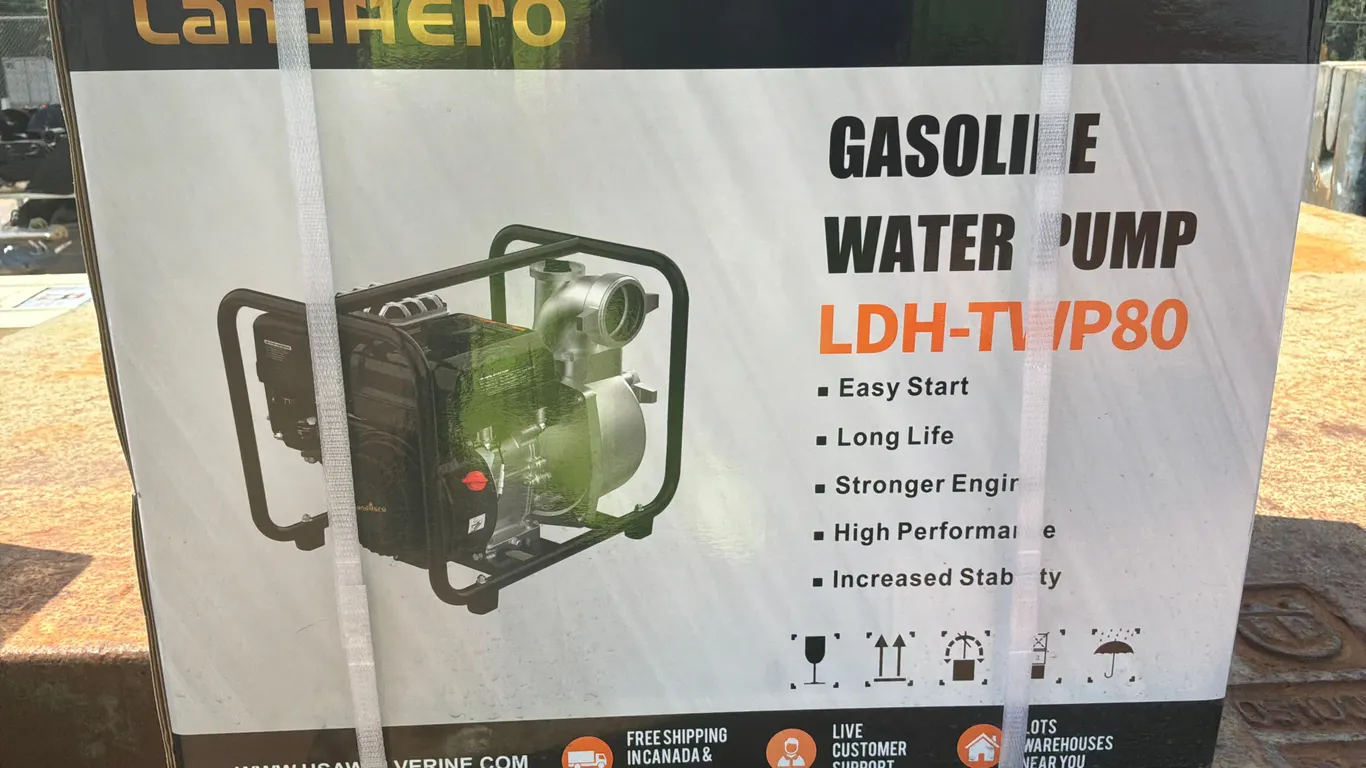 UNUSED LANDHERO LDH-TWP80 STATIONARY PUMP