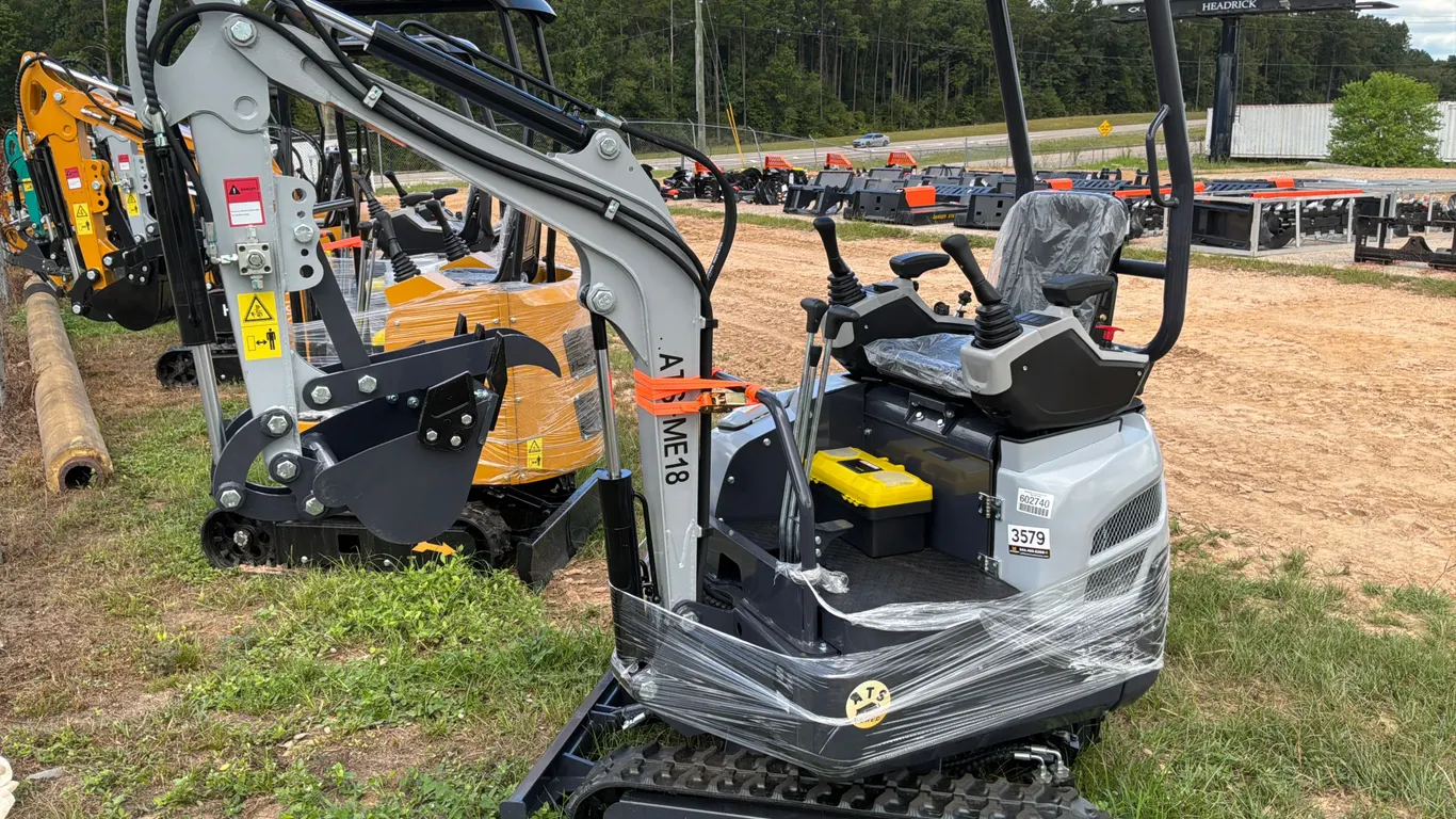 UNUSED 2026 ATS ATS-ME18 MINI EXCAVATOR SN: 2605072607SH