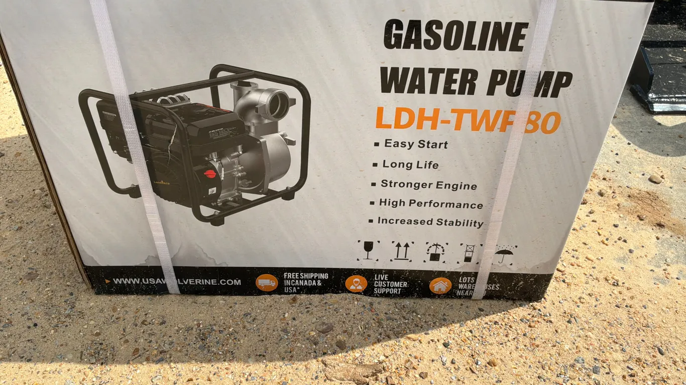 UNUSED LANDHERO 3" STATIONARY PUMP
