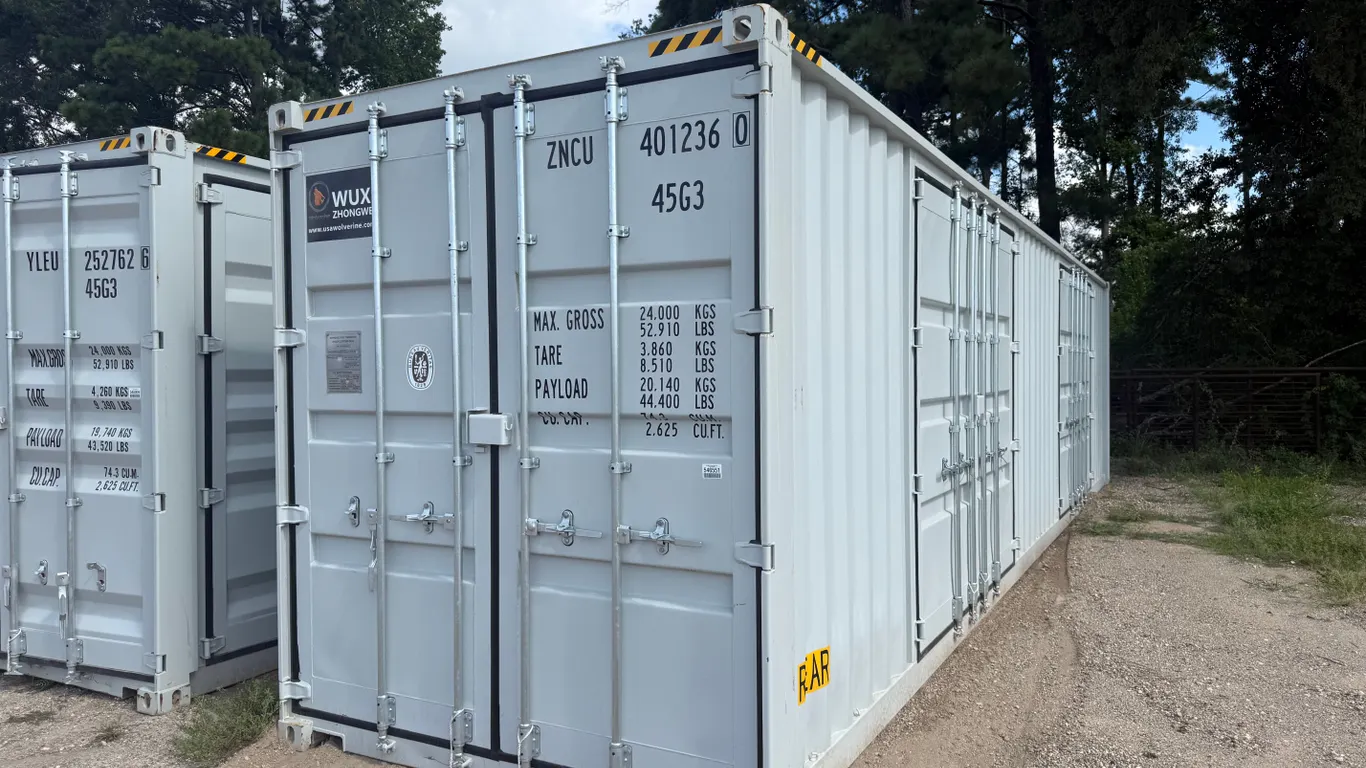 2026 ZHW 40' HIGH CUBE CONTAINER SN: ZNCU4012360