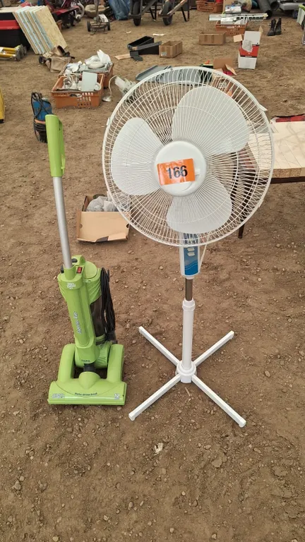 Vacuum cleaner and fan (working condition)