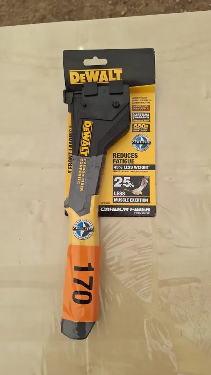 New Dewalt stapler