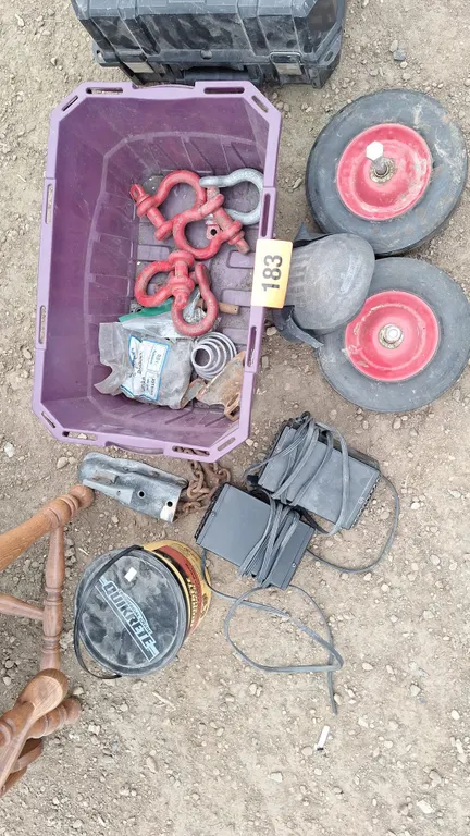 Miscellaneous lot of 2 Heaters, 2 Tires and more