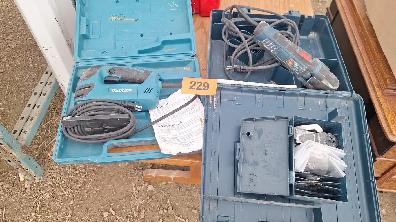 Makita jigsaw and oscillating tool (Working condition)