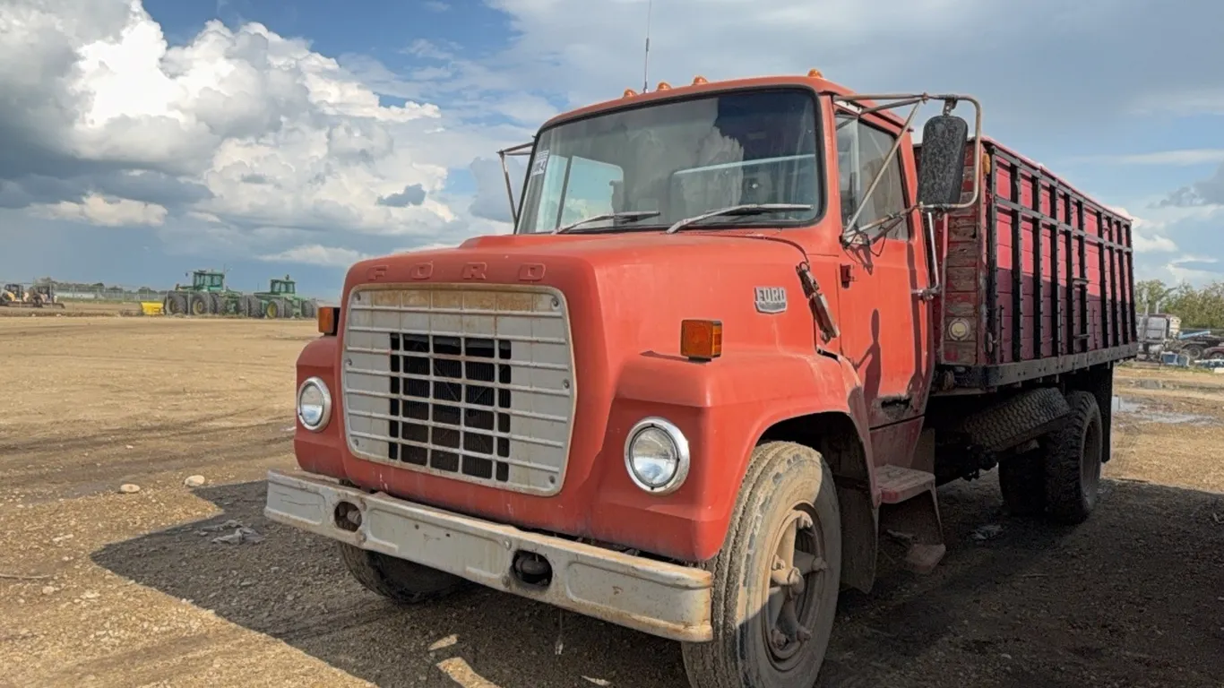 1975 FORD CONTOUR S/A DUAL GRAIN TRUCK - VIN: N70EVV95183 - REGISTRATION IN OFFICE