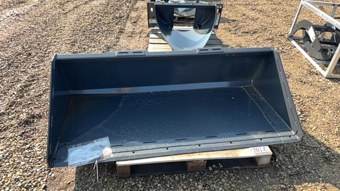 NEW/UNUSED WOLVERINE TDB-11-78W 78" SKID STEER TRACK DUTY BUCKET - s/n ZW-10057