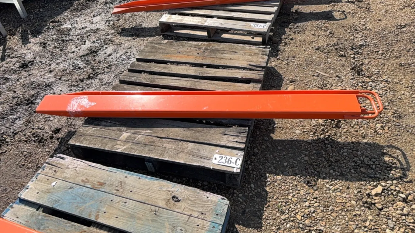SET OF NEW/UNUSED 76" FORK EXTENSIONS