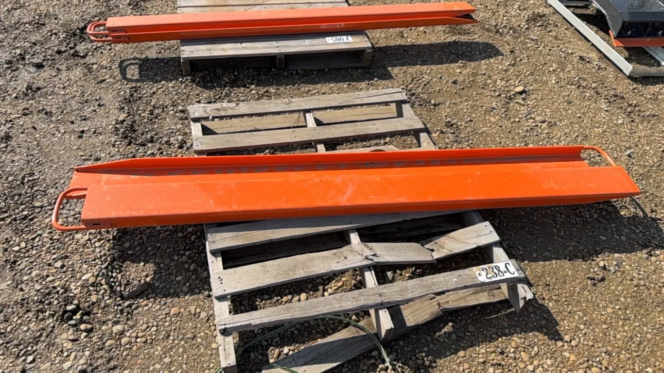 SET OF NEW/UNUSED 76" FORK EXTENSIONS
