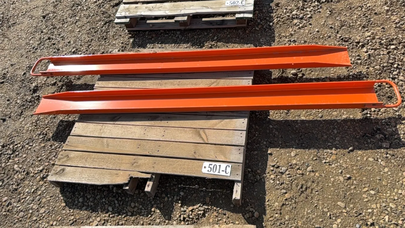 SET OF NEW/UNUSED 82" FORK EXTENSIONS