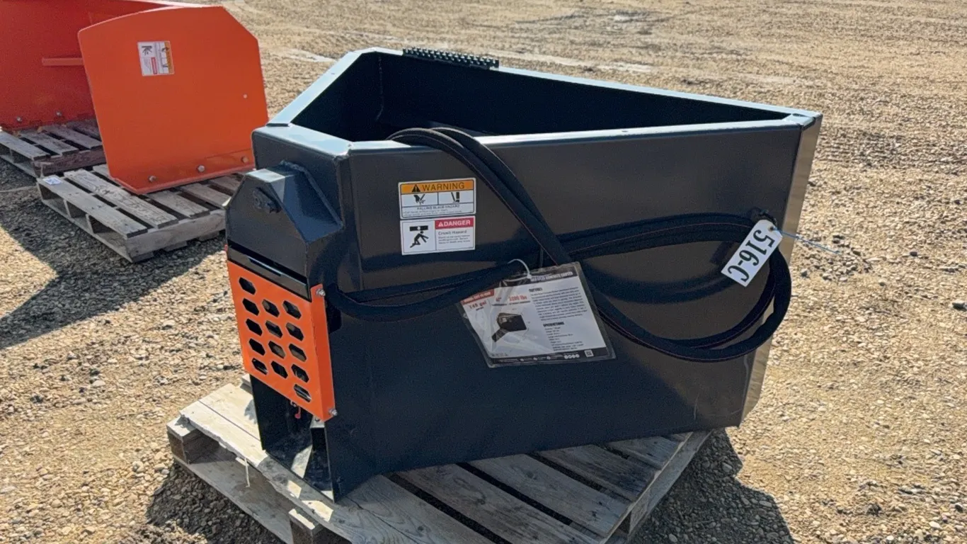 NEW/UNUSED WOLVERINE CCT-11-148V SKID STEER CONCRETE CHUTER - s/n ZW-00156
