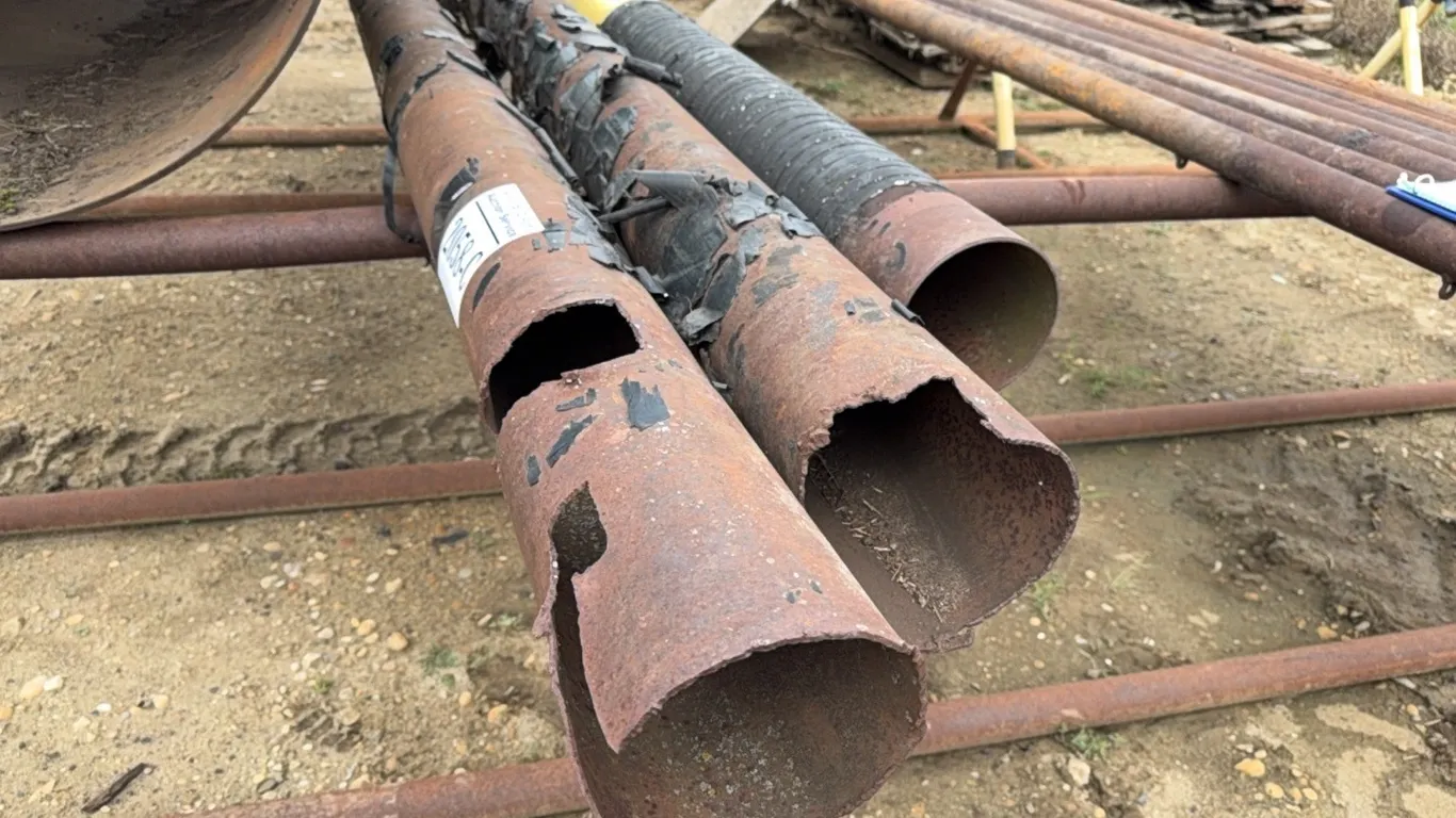 3 - 7" X 15 - 18' PIPE