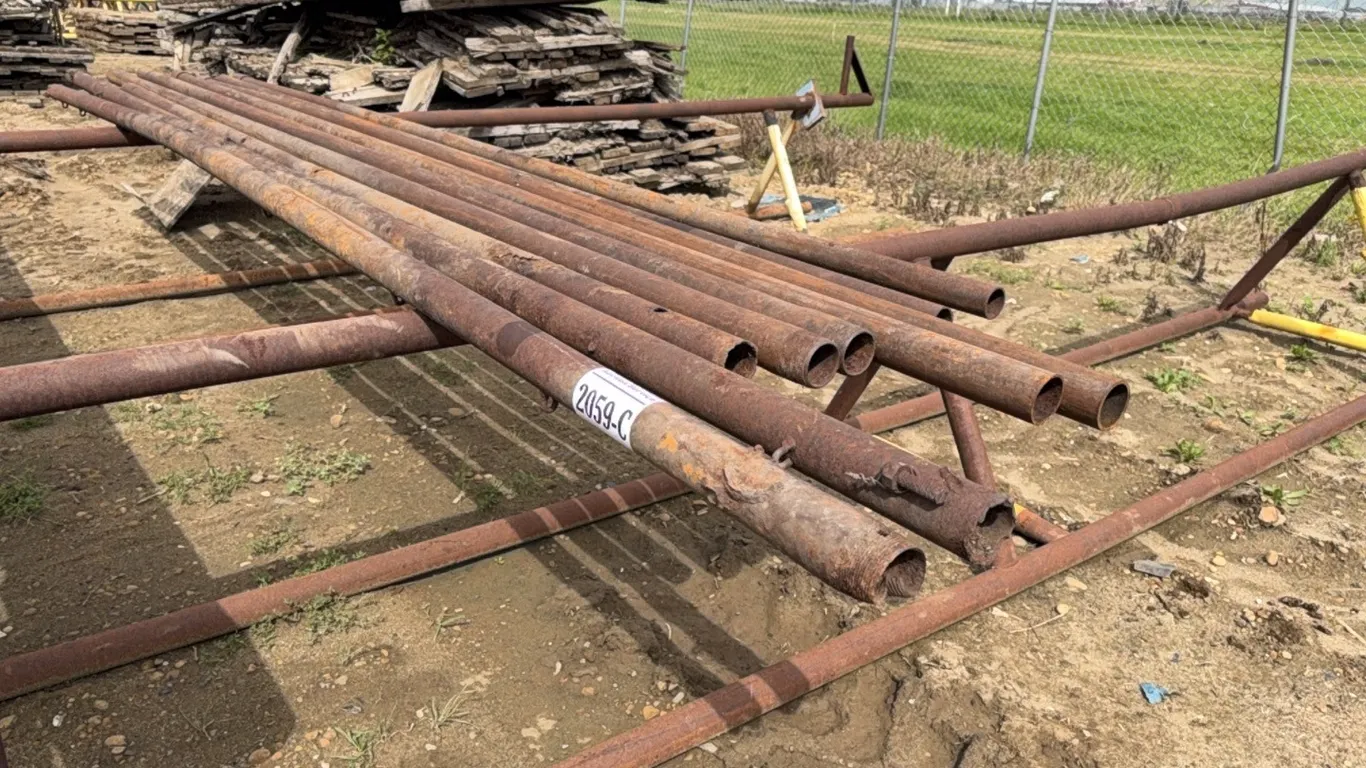 7 - 3" X 13 - 17' PIPES