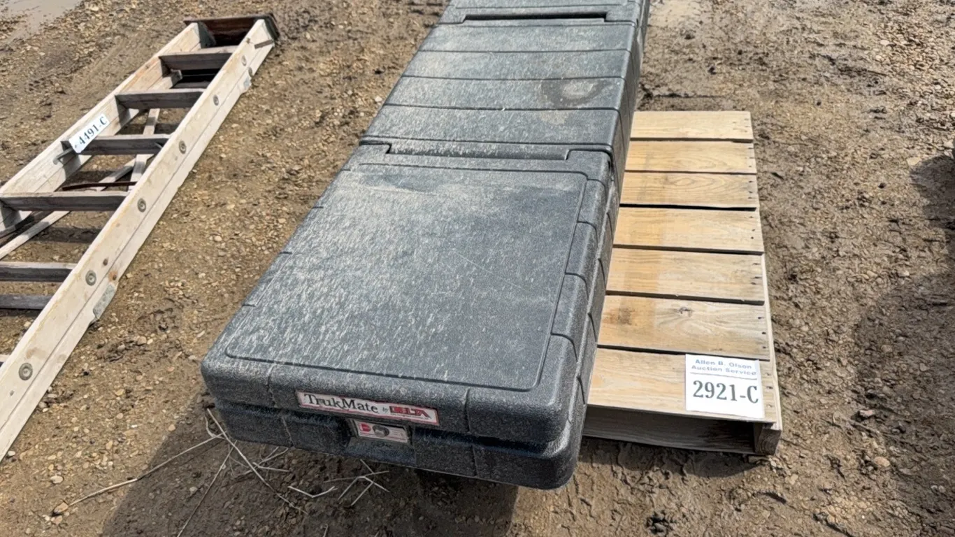 DELTA TRUKMATE PLASTIC TOOLBOX - NO NO KEYS