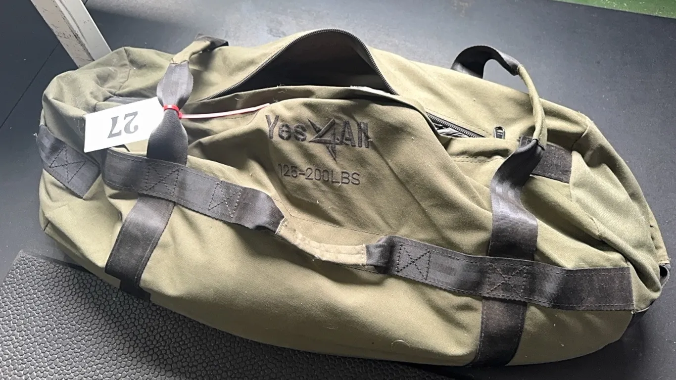 YES 4 ALL SIZE XL ADJUSTABLE WORKOUT SANDBAG (125-200 LBS) - CONTENTS INCLUDED