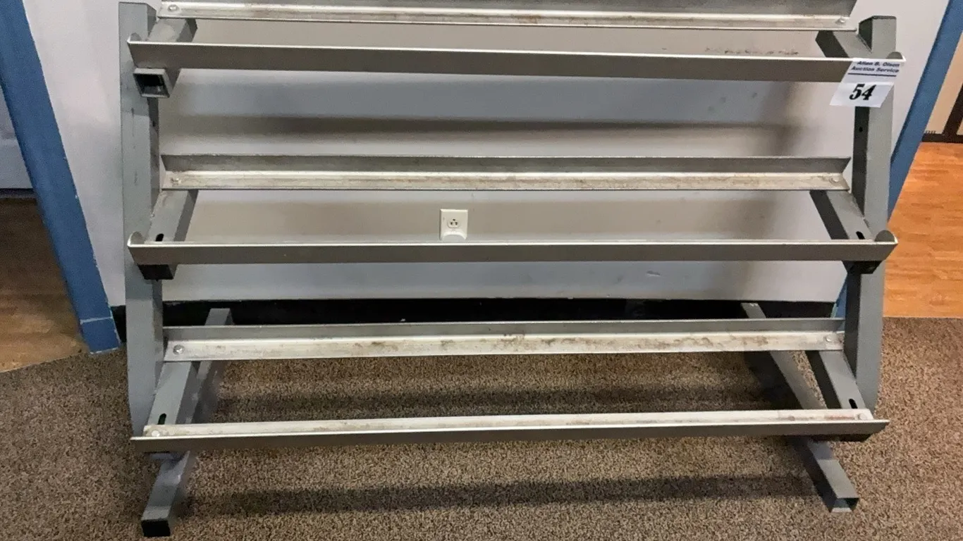 COMMERCIAL 3 - TIER DUMBBELL RACK