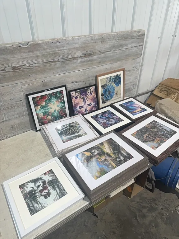 Assorted picture frames