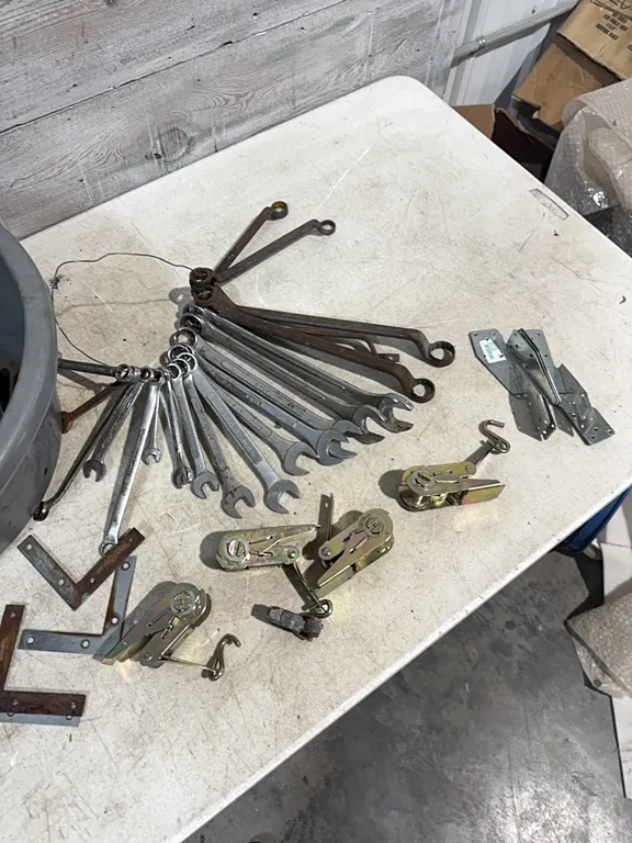 Assorted wrenches and ratchets