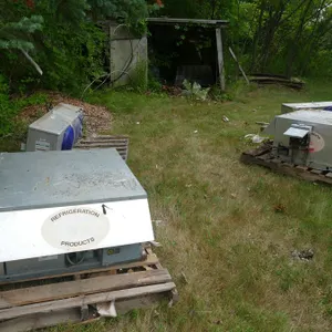 (2) Walk-in Cooler Refrigeration Units