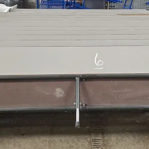 Lot of 8' Straight Folding Cafeteria Tables