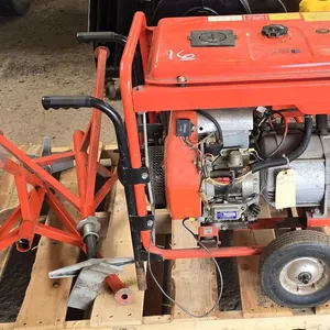 Syracuse Ladder Generator with Rigid 2500lb. Pipe Stands