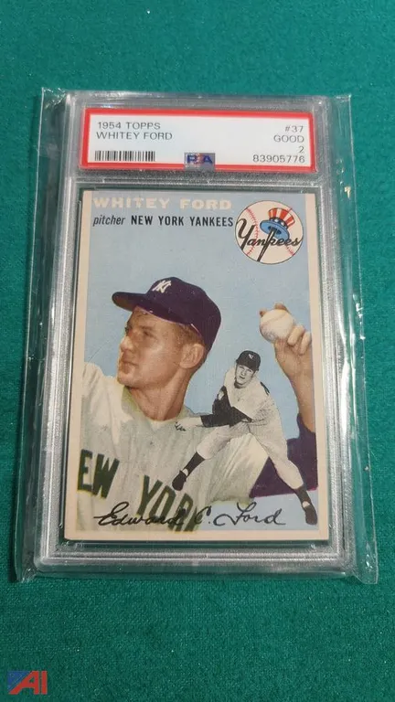 Whitey Ford 1954 Topps Card