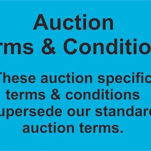Auction Terms and Conditions