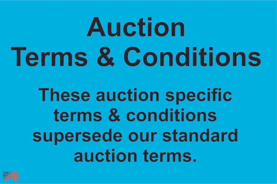Auction Terms and Conditions