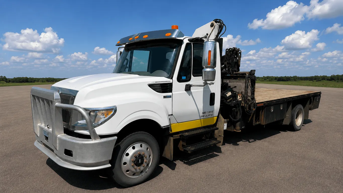 2014 International Terrastar S/A Picker Deck Truck