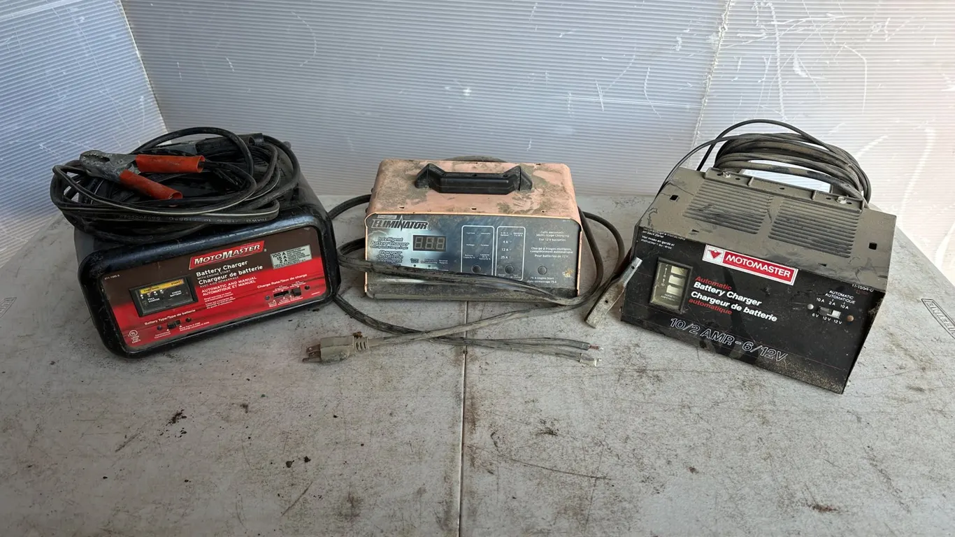 (3) Assorted Battery Chargers