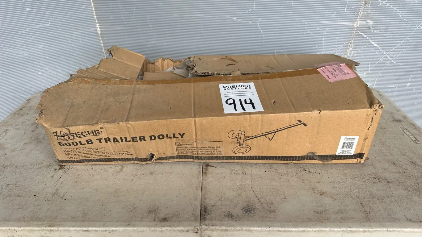 Unassembled Hoteche 600 lb Trailer Dolly