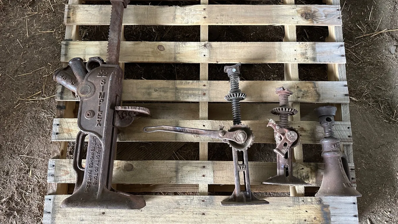 (4) Antique Jacks