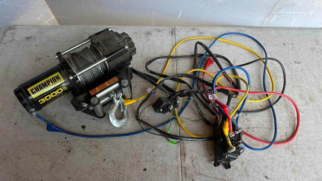 Champion 3000lbs Winch