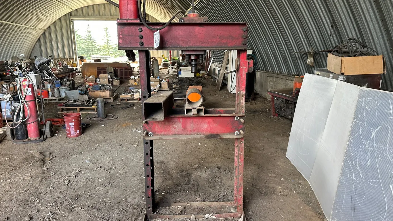 FA Nugier Co 40 Ton Shop Press