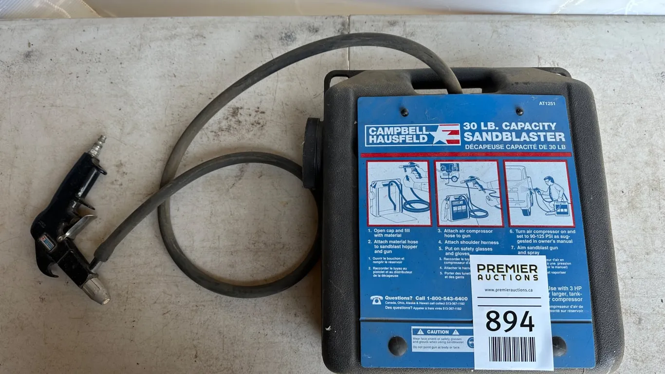 Campbell Hausfeld 30lbs Sandblaster