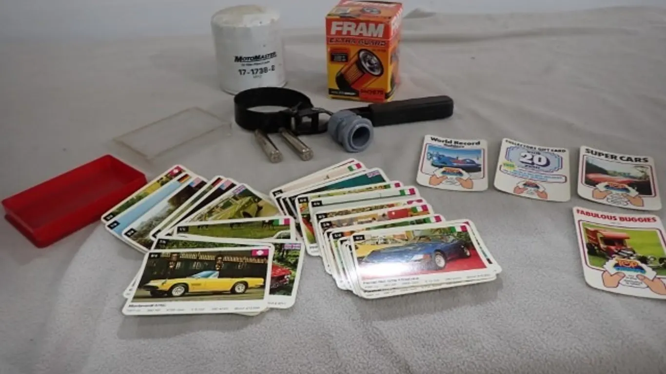 NEW Oil Filters & Automotive Card Game