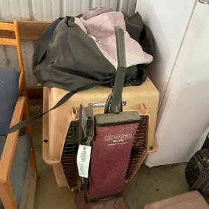 Vacuum, Dog Kennel and Cover