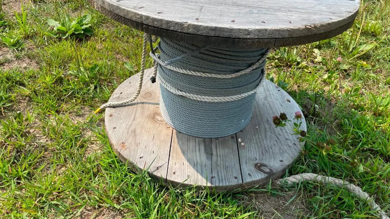 Spool of Rigging Cable