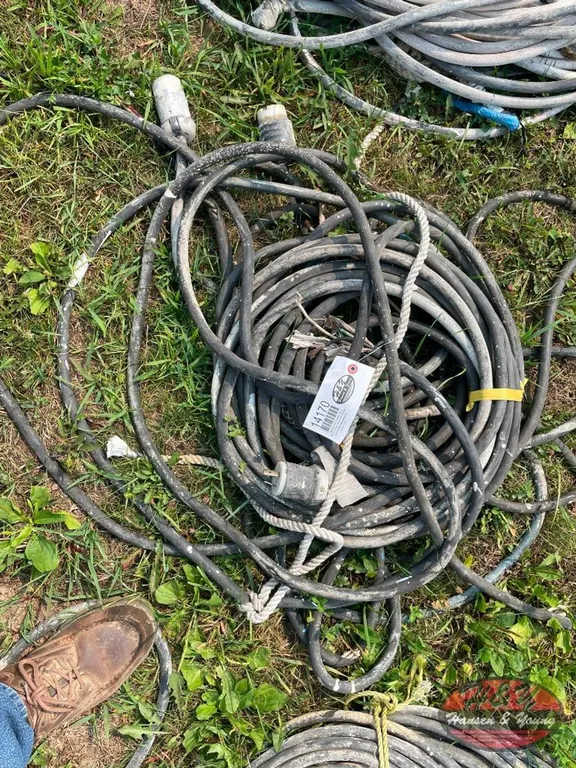 Pile of Heavy Duty Extension Cords
