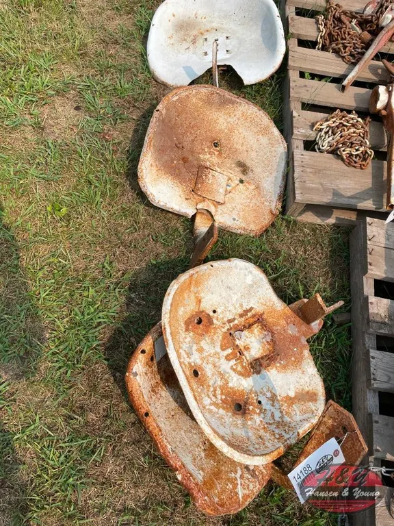 (4) Steel Seats