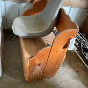 Wood Bench and Chair Seat