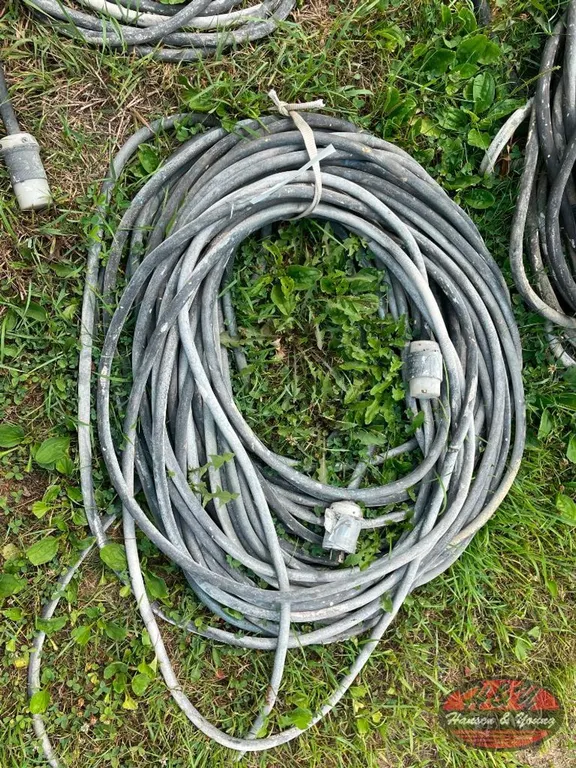 Pile of Heavy Duty Extension Cords