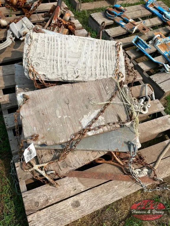 Pallet of Wood Seats