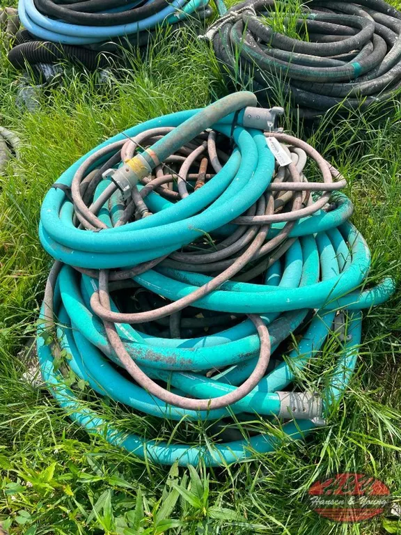 Pallet of Air and Blasting Hose