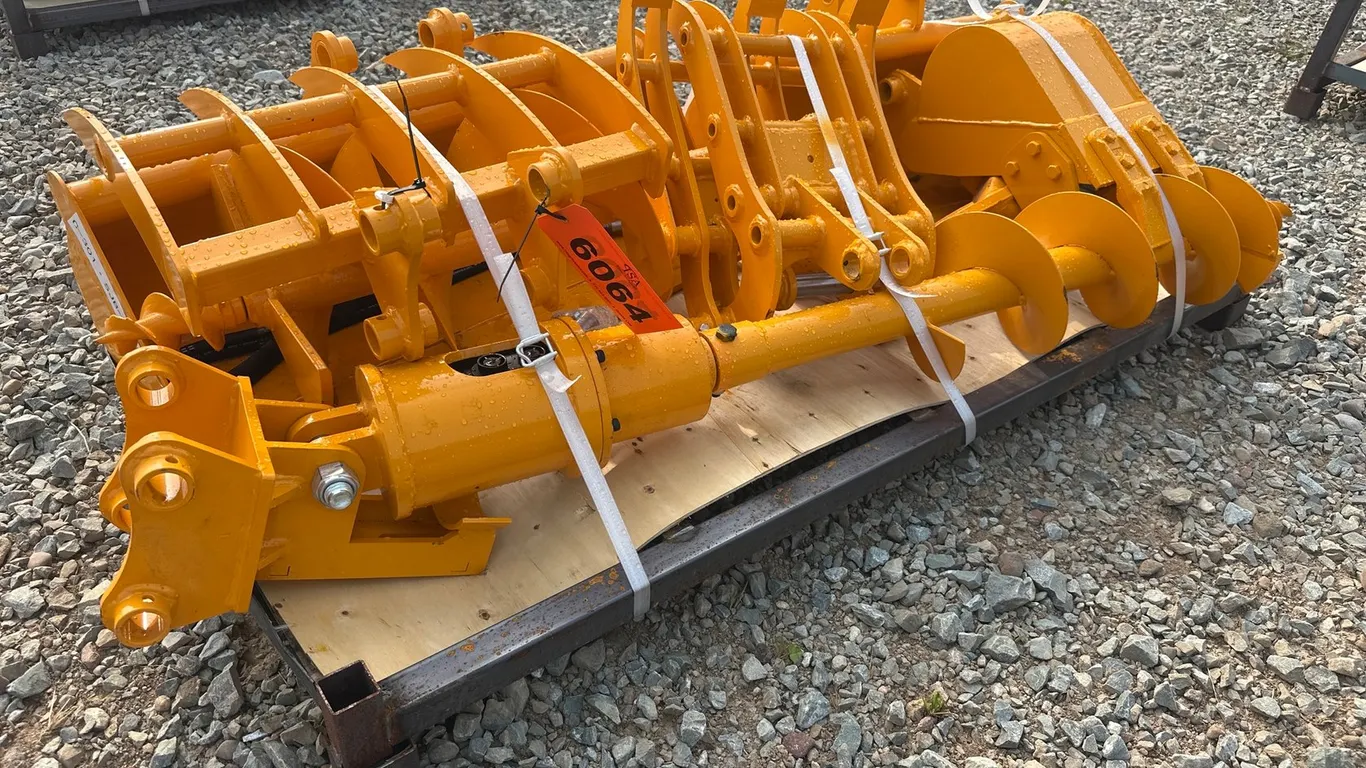 Unused Mini Excavator Attachment Set