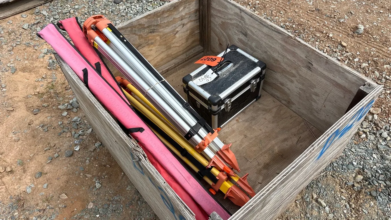 Rotary Laser W/ (2) Tripods